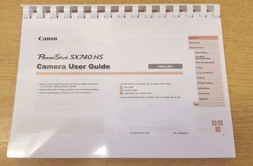 Canon powershot sx740 - sx740, hs