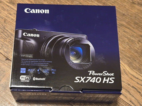 Silver canon powershot - canon, sx740